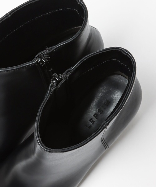 LEPSIM（レプシィム）の「キレイめヒールブーツ　123119（ブーツ・レディース・アイボリー/ブラック・LARGE/MEDIUM）」の21枚目の写真