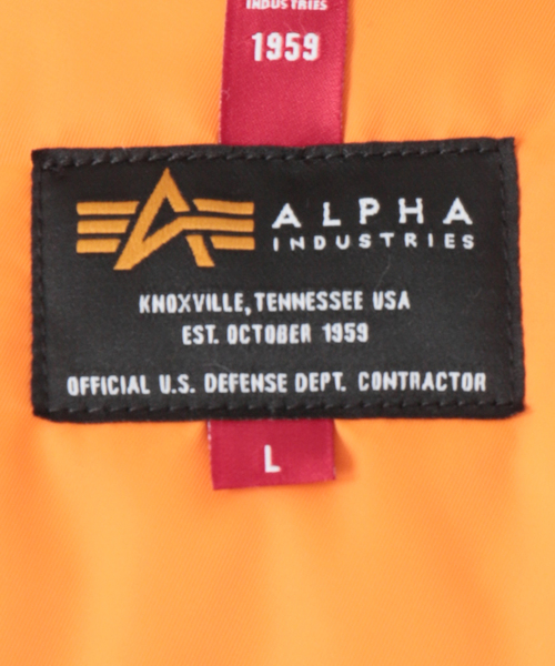 Alpha Industries（アルファインダストリーズ）の「【ALPHA / アルファ】別注 TRUCKER JACKET（ミリタリージャケット・メンズ・グレー/ブラック・LARGE/SMALL/MEDIUM）」の19枚目の写真