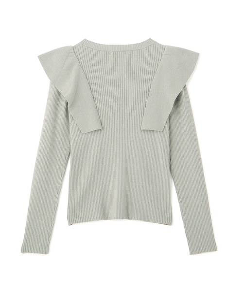 PROPORTION BODY DRESSING(プロポーションボディドレッシング)の「フレアディティールニット / 1212270013(ニット/セーター・レディース・ブラック/ライトグリーン/ホワイト系その他・FREE)」の21枚目の写真