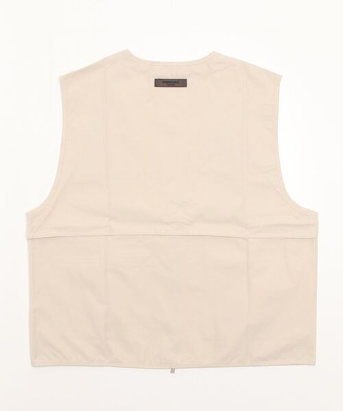 FOG ESSENTIALS(エフオージーエッセンシャルズ)の「WORK VEST(ベスト・メンズ・ベージュ/ブラック・M/L)」の4枚目の写真