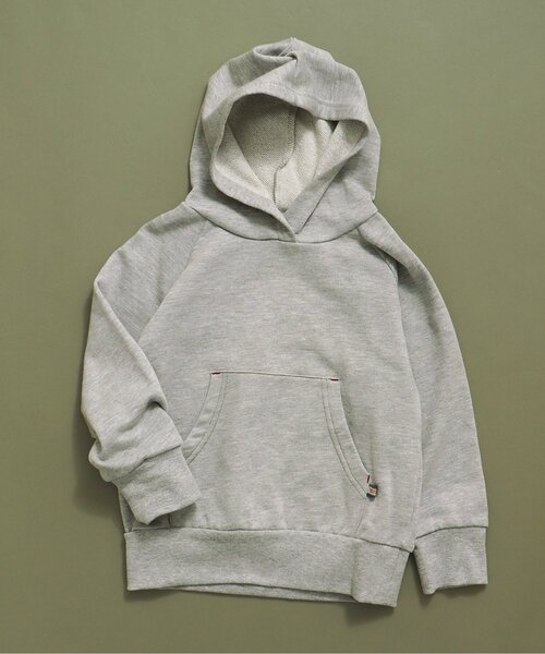 BREEZE（ブリーズ）の「スタンダードパーカー（パーカー・キッズ・ブルー/グリーン/グレー/ピンク/ブラック・100/110/120/130/90/140/80）」の3枚目の写真