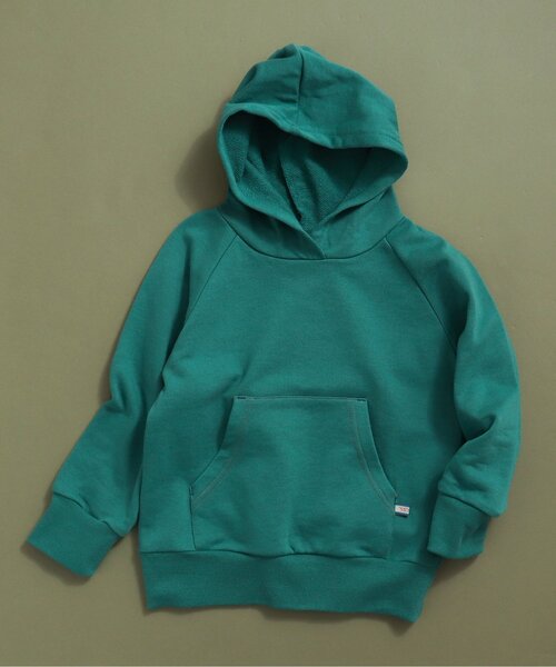 BREEZE（ブリーズ）の「スタンダードパーカー（パーカー・キッズ・ブルー/グリーン/グレー/ピンク/ブラック・100/110/120/130/90/140/80）」の4枚目の写真
