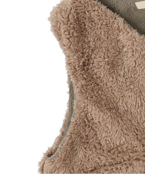 FITH(フィス)の「ボア ベスト(ベスト・キッズ・ホワイト/ベージュ/パープル・120/90/100/80/110)」の8枚目の写真
