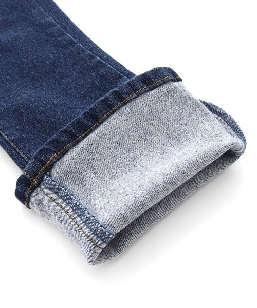 BREEZE（ブリーズ）の「あったかフレアデニムパンツ（その他パンツ・キッズ・ブルー/ネイビー・140/90/110/120/80/100/130）」の5枚目の写真