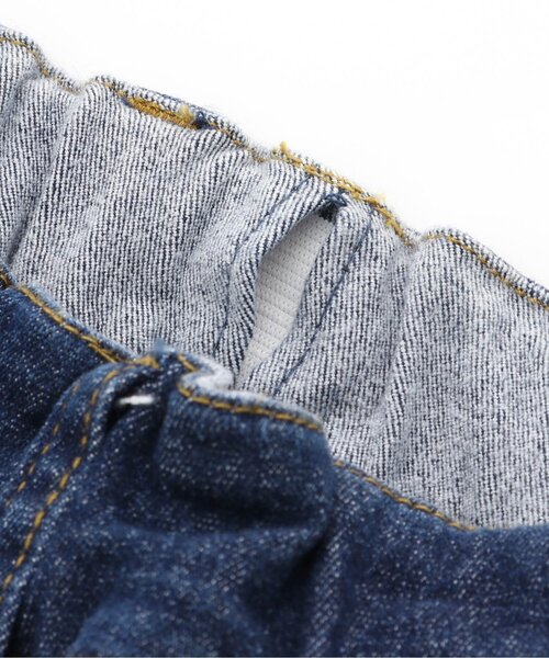 BREEZE（ブリーズ）の「あったかフレアデニムパンツ（その他パンツ・キッズ・ブルー/ネイビー・140/90/110/120/80/100/130）」の6枚目の写真