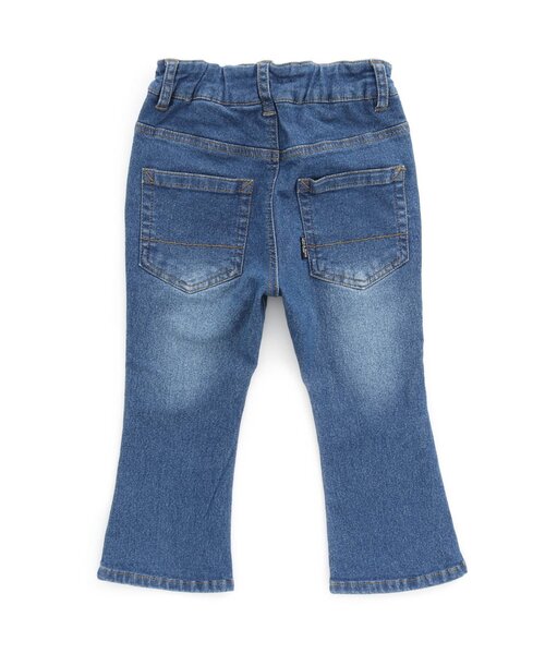BREEZE（ブリーズ）の「あったかフレアデニムパンツ（その他パンツ・キッズ・ブルー/ネイビー・140/90/110/120/80/100/130）」の8枚目の写真