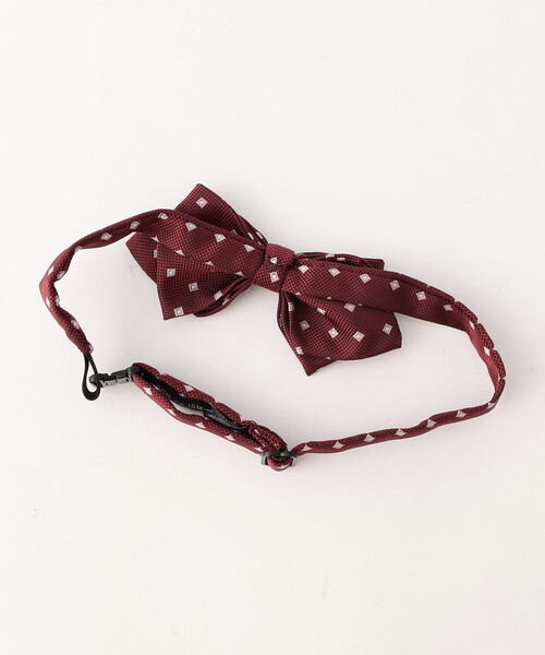 COMME CA ISM（コムサイズム）の「スクエアドット　蝶タイ・スカーフセット（蝶ネクタイ・キッズ・ボルドー/ネイビー・FREE）」の8枚目の写真