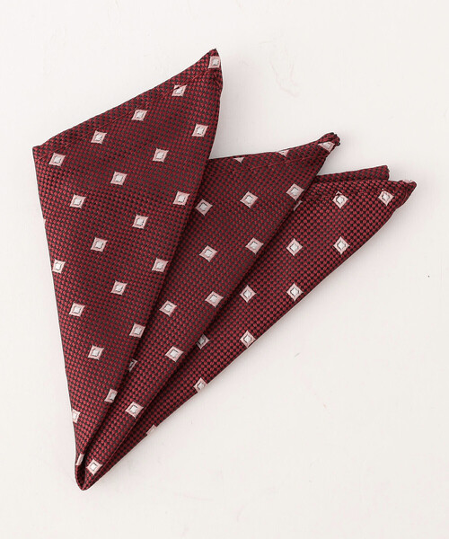 COMME CA ISM（コムサイズム）の「スクエアドット　蝶タイ・スカーフセット（蝶ネクタイ・キッズ・ボルドー/ネイビー・FREE）」の7枚目の写真