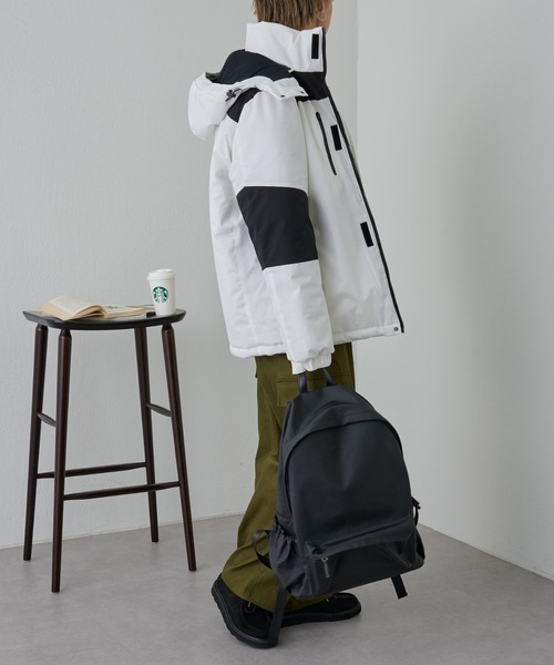 COLONY 2139（コロニートゥーワンスリーナイン）の「撥水キリカエ中綿ジャケット（ダウンベスト・メンズ・ブラック/カーキ/グレー/ベージュ/ネイビー/ホワイト・MEDIUM/LARGE/X-LARGE）」の16枚目の写真