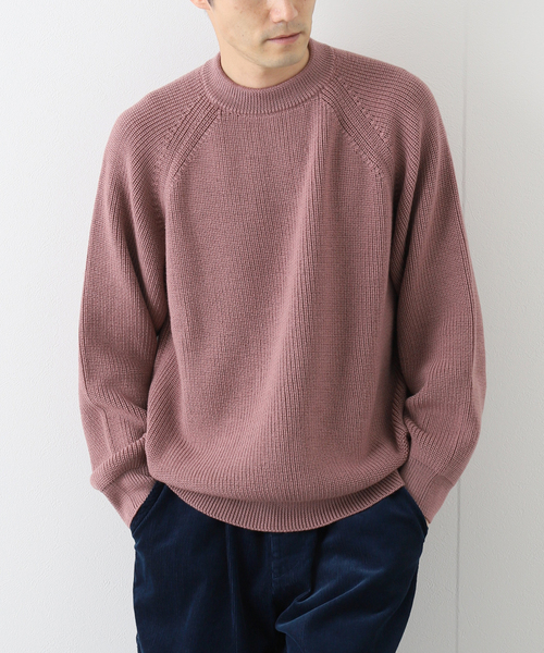 Arpenteur（ アーペントル）の「【ARPENTEUR / アーペントル】 PLANO（ニット/セーター・メンズ・チャコールグレー/ピンク・MEDIUM/LARGE）」の2枚目の写真
