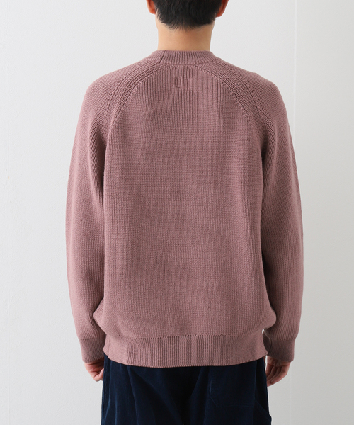 Arpenteur（ アーペントル）の「【ARPENTEUR / アーペントル】 PLANO（ニット/セーター・メンズ・チャコールグレー/ピンク・MEDIUM/LARGE）」の6枚目の写真