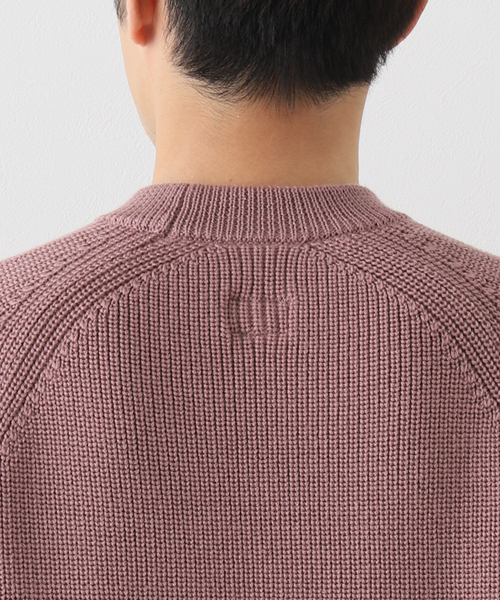 Arpenteur（ アーペントル）の「【ARPENTEUR / アーペントル】 PLANO（ニット/セーター・メンズ・チャコールグレー/ピンク・MEDIUM/LARGE）」の8枚目の写真
