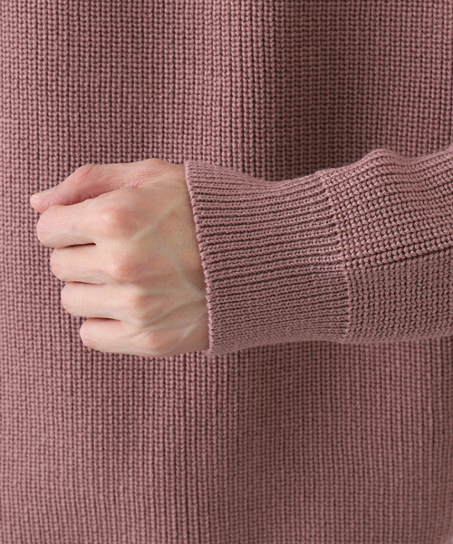 Arpenteur（ アーペントル）の「【ARPENTEUR / アーペントル】 PLANO（ニット/セーター・メンズ・チャコールグレー/ピンク・MEDIUM/LARGE）」の10枚目の写真