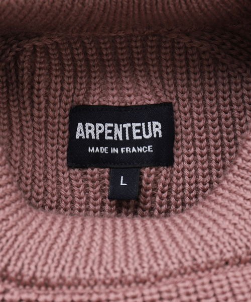 Arpenteur（ アーペントル）の「【ARPENTEUR / アーペントル】 PLANO（ニット/セーター・メンズ・チャコールグレー/ピンク・MEDIUM/LARGE）」の12枚目の写真