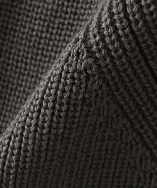Arpenteur（ アーペントル）の「【ARPENTEUR / アーペントル】 PLANO（ニット/セーター・メンズ・チャコールグレー/ピンク・MEDIUM/LARGE）」の14枚目の写真