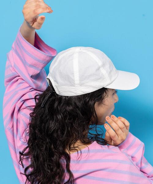 CITEN（シテン）の「＜CITEN＞ワッシャー キャップ（キャップ・レディース・ブラック/ホワイト/ピンク/ロイヤルブルー・FREE）」の11枚目の写真