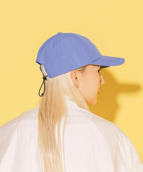 CITEN（シテン）の「＜CITEN＞ワッシャー キャップ（キャップ・レディース・ブラック/ホワイト/ピンク/ロイヤルブルー・FREE）」の8枚目の写真