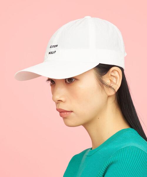 CITEN（シテン）の「＜CITEN＞ワッシャー キャップ（キャップ・レディース・ブラック/ホワイト/ピンク/ロイヤルブルー・FREE）」の6枚目の写真