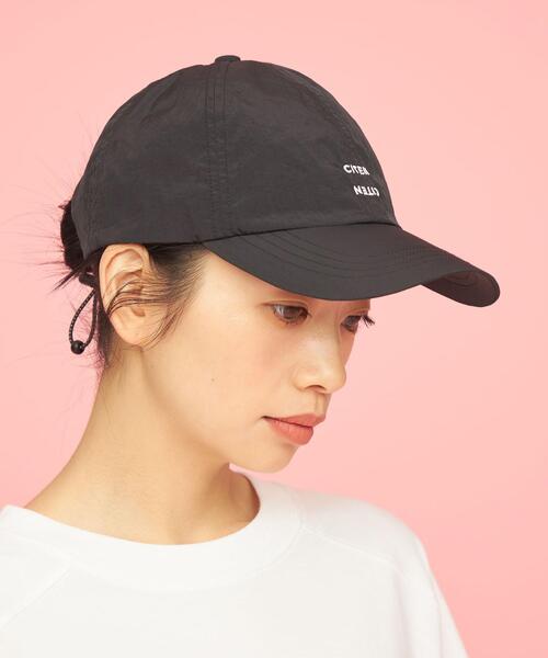 CITEN（シテン）の「＜CITEN＞ワッシャー キャップ（キャップ・レディース・ブラック/ホワイト/ピンク/ロイヤルブルー・FREE）」の18枚目の写真