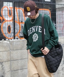 WEGO | WEGO/【2点セット】アクセ付きグラフィックプルオーバー(スウェット)