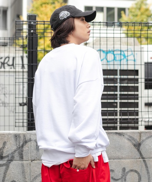 WEGO（ウィゴー）の「WEGO/【2点セット】アクセ付きグラフィックプル