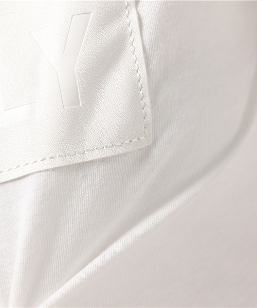 VENCEEXCHANGE(ヴァンスエクスチェンジ)の「ロゴ型押しアップリケT (Tシャツ/カットソー・レディース・ホワイト/グレー/イエロー/その他32・MEDIUM)」の8枚目の写真