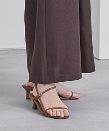 UR'S | ナローアンクルストラップサンダル(サンダル)