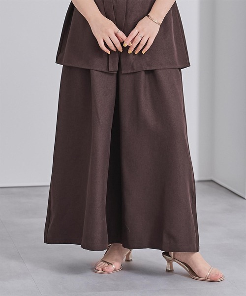 UR'S（ユアーズ）の「ナローアンクルストラップサンダル（サンダル・レディース・ブラック/アイボリー/ブラウン/ゴールド・S/M/L/LL）」の4枚目の写真