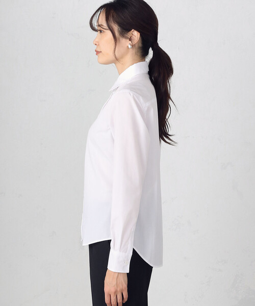 COMME CA ISM（コムサイズム）の「ベーシックシャツ（シャツ/ブラウス・レディース・ホワイト・SMALL/MEDIUM/LARGE）」の5枚目の写真