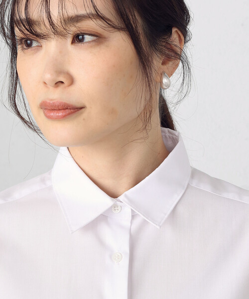 COMME CA ISM（コムサイズム）の「ベーシックシャツ（シャツ/ブラウス・レディース・ホワイト・SMALL/MEDIUM/LARGE）」の7枚目の写真