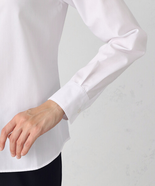 COMME CA ISM（コムサイズム）の「ベーシックシャツ（シャツ/ブラウス・レディース・ホワイト・SMALL/MEDIUM/LARGE）」の8枚目の写真