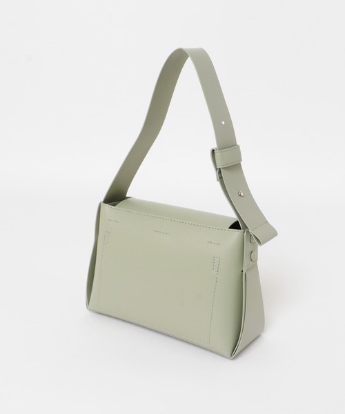 URBAN RESEARCH ROSSO（アーバンリサーチロッソ）の「フロントクリップハンドバッグ（ハンドバッグ・レディース・パープル/オフホワイト/グリーン系その他・-）」の17枚目の写真