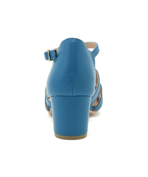ROPE' PICNIC（ロペピクニック）の「ヒールアップグルカサンダル（サンダル・レディース・ブルー/ブラック/キナリ・24.5cm/23.0cm/24.0cm/23.5cm）」の8枚目の写真