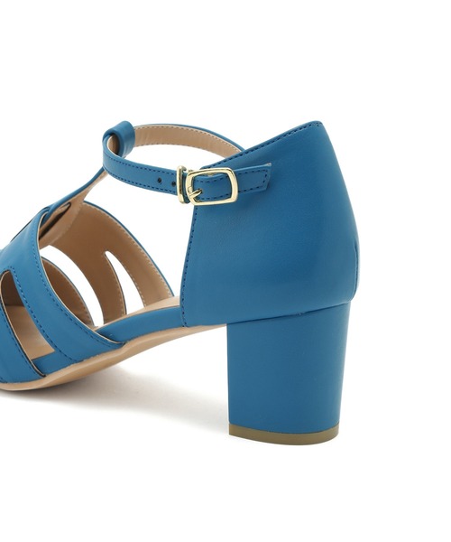 ROPE' PICNIC（ロペピクニック）の「ヒールアップグルカサンダル（サンダル・レディース・ブルー/ブラック/キナリ・24.5cm/23.0cm/24.0cm/23.5cm）」の10枚目の写真