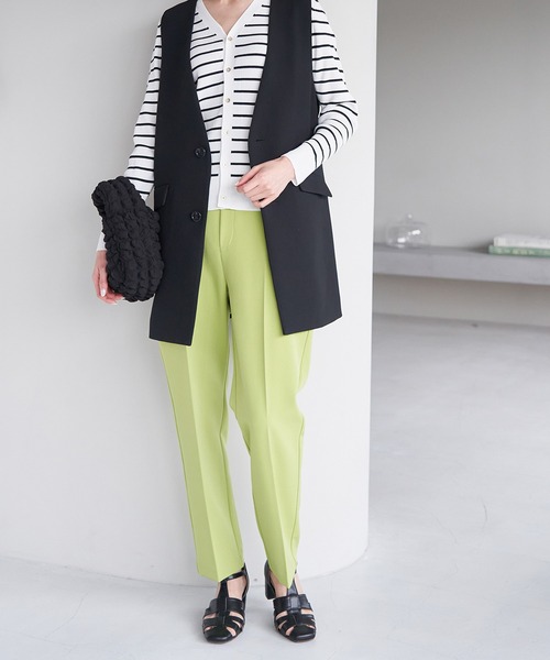 ROPE' PICNIC（ロペピクニック）の「ヒールアップグルカサンダル（サンダル・レディース・ブルー/ブラック/キナリ・24.5cm/23.0cm/24.0cm/23.5cm）」の14枚目の写真