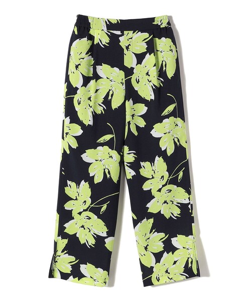 SHIPS（シップス）の「〈手洗い可能〉サイド スリット プリント パンツ