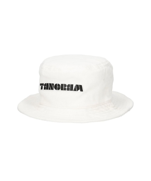 TANGRAM（タングラム）の「BASIC LOGO WAPPEN CORDUROY BUCKET HAT（ハット・メンズ・バーガンディー/タン/ダークグリーン/ホワイト/ネイビー/ダークグレー・S/M/L/XL）」の2枚目の写真