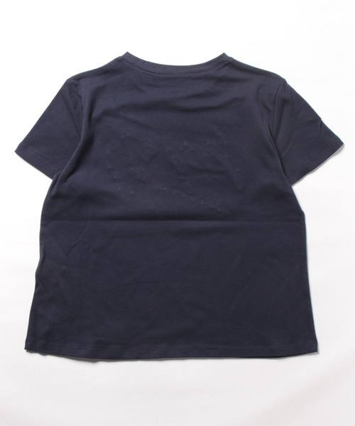 aunt lily(アントリリー)の「テープ刺繍Tシャツ(Tシャツ/カットソー・レディース・オフホワイト/ネイビー・M/L/LL/3L)」の21枚目の写真