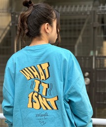 （What it isNt）ART BY MARKGONZALES | What it isNt-2H7-13320-L/S BIG TEE(Tシャツ/カットソー)