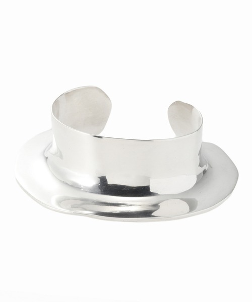 B.C STOCK(ベーセーストック)の「ARIANA LARGE CUFF◇(ブレスレット・レディース・シルバー・FREE)」の3枚目の写真
