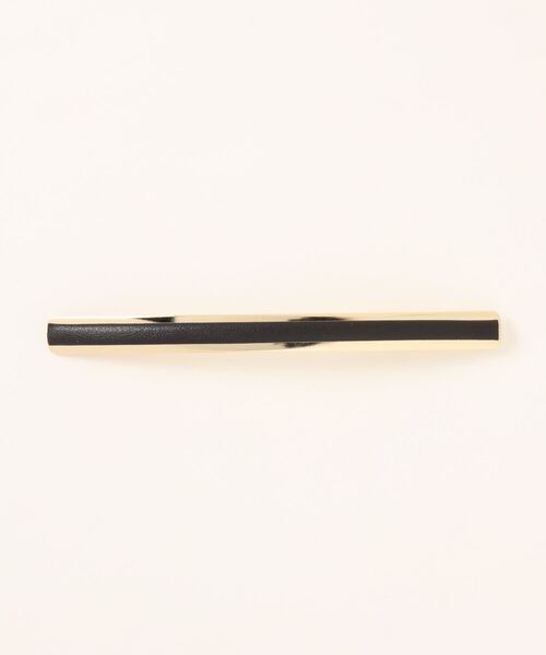 Gready Brilliant（グレディブリリアン）の「レザーメタルバレッタ（バレッタ/ヘアクリップ・レディース・キャメル/ブラック・FREE）」の10枚目の写真