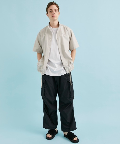 CITY TOKYO（シティトウキョウ）の「ソロテックスカーゴスノーパンツ（カーゴパンツ・メンズ・ブラック/グレー・1/2）」の6枚目の写真