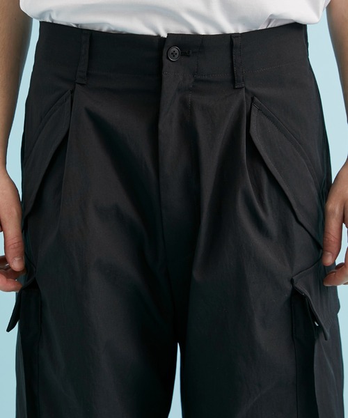 CITY TOKYO（シティトウキョウ）の「ソロテックスカーゴスノーパンツ（カーゴパンツ・メンズ・ブラック/グレー・1/2）」の3枚目の写真