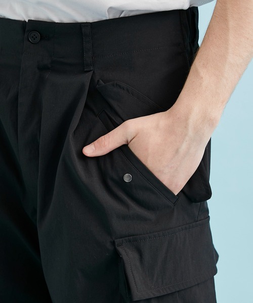 CITY TOKYO（シティトウキョウ）の「ソロテックスカーゴスノーパンツ（カーゴパンツ・メンズ・ブラック/グレー・1/2）」の22枚目の写真