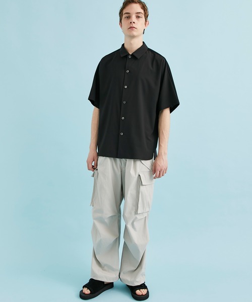 CITY TOKYO（シティトウキョウ）の「ソロテックスカーゴスノーパンツ（カーゴパンツ・メンズ・ブラック/グレー・1/2）」の4枚目の写真