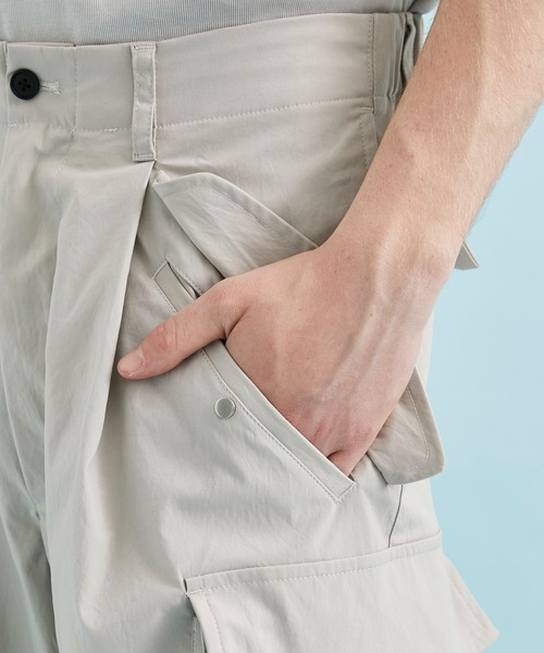 CITY TOKYO（シティトウキョウ）の「ソロテックスカーゴスノーパンツ（カーゴパンツ・メンズ・ブラック/グレー・1/2）」の17枚目の写真