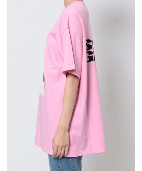 jouetie（ジュエティ）の「SPICE GIRLS BIG Tシャツ【コラボ】（Tシャツ/カットソー・レディース・ブラック/オフホワイト/ピンク・MEDIUM）」の8枚目の写真