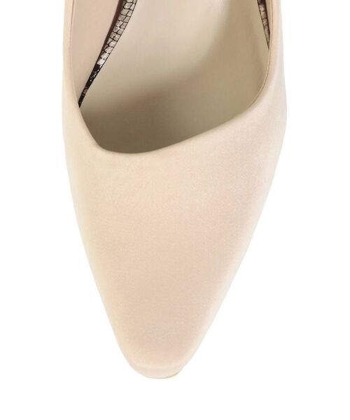 LAGUNAMOON(ラグナムーン)の「LADYヴィンテージサテンラインパンプス(パンプス・レディース・ライトベージュ・MEDIUM/X-SMALL/SMALL)」の6枚目の写真