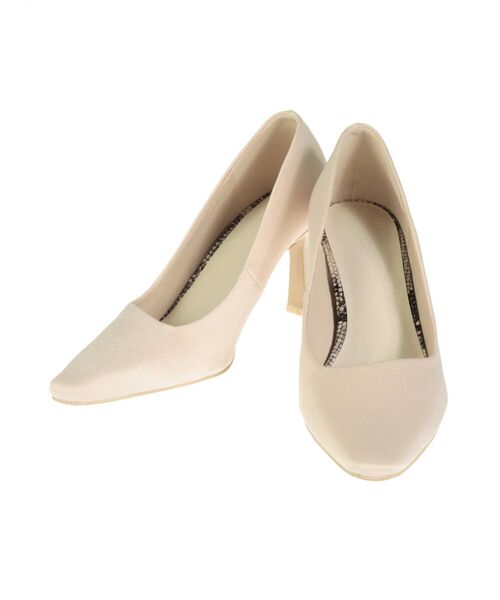 LAGUNAMOON(ラグナムーン)の「LADYヴィンテージサテンラインパンプス(パンプス・レディース・ライトベージュ・MEDIUM/X-SMALL/SMALL)」の8枚目の写真
