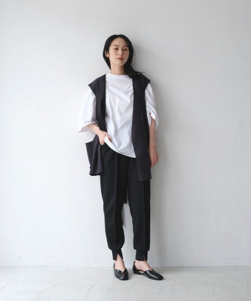 marjour（マージュール）の「PONTE GILET（ベスト・レディース・ネイビー/チャコールグレー・M）」の19枚目の写真